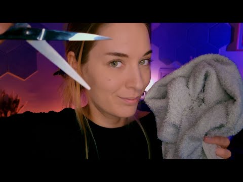 The Most Relaxing ASMR Haircut Of Your Life 💇 | Scissors Sounds, Shampoo & Gentle Care