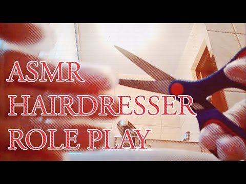 ASMR Best Pure Binaural Hairdresser Role Play Hair Salon Hair Cutting