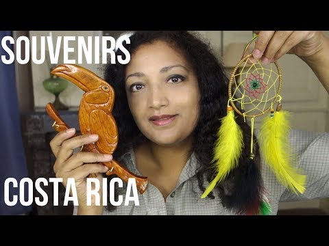 ASMR je vous montre mes souvenirs du Costa Rica