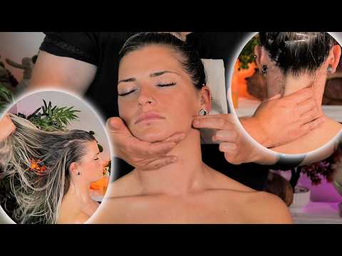 ASMR Best Indian Head Massage for Ultimate Relaxation and Tingles [No Talking]