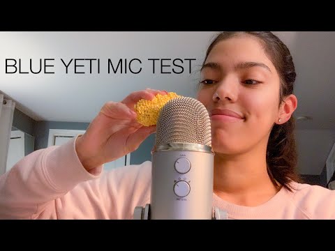 ASMR - BLUE YETI MIC TEST ~TINGLY UNEXPECTED TRIGGERS ~ ♡