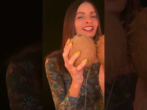 COCONUT RAIN 🥥✨ Sonidos de Coco + Susurros “Coconut” (ASMR)| ASMR ESPAÑOL #short #shorts #asmr