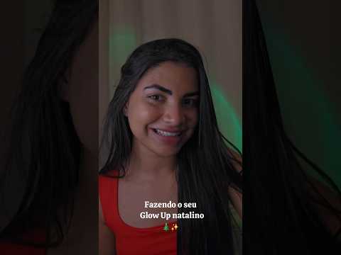 FAZENDO O SEU GLOW UP DE NATAL 🎄✨️ #viral #asmr #natal #asmrvideo