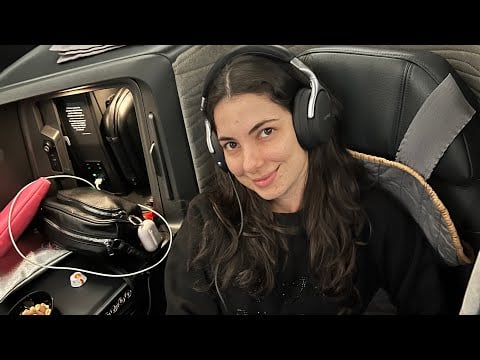 ASMR - 13 HORAS DE VÔO COMIGO | Mudança para Turquia - Turkish Airlines Business