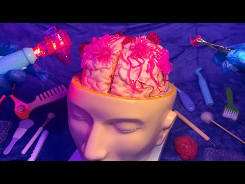 ASMR Brain Tingle Surgery 🧠 (Whispered, Tracing)