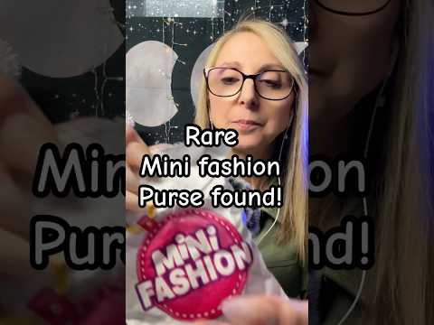 🔮 ASMR Mini Fashion Brands zulu 5 Capsule! Rare purple purse & accessories found! Unboxing.