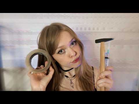 АСМР Теперь ты живешь у меня в подвале ✨🦇 ASMR Now You're Living in My Basement hehe