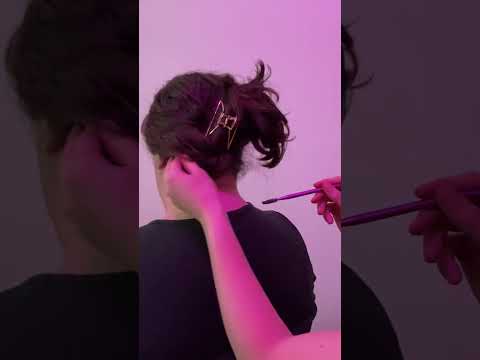 ASMR Nape of the Neck Micro Attention #relax #tingleinducing #oddlysatisfying #triggersforsleep