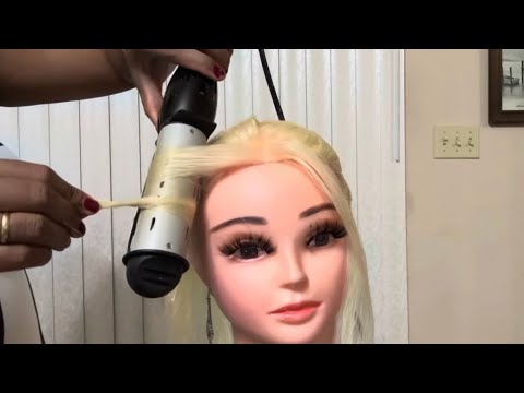 ASMR 🤗 PONYTAIL 😝Hair Styling & Makeup Application 🤣 Hair Fixing - Finnaly Touches W/ Soft Spoken