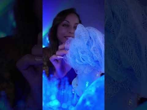 Sleepy Loofah ASMR 🫠💙💤 #asmr #asmrsounds #asmrvideo #asmrlivestream #livestream