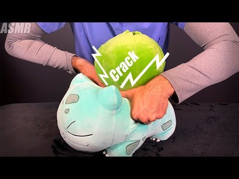 [ASMR]🌺CRUNCHY Chiropractic Adjustment on Your Bulbasaur🌺| Whispered Pokémon Roleplay |