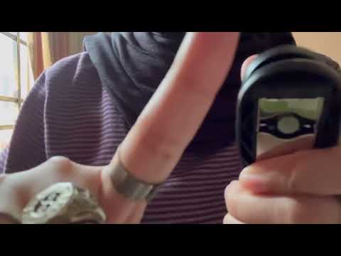 ASMR | Scanning face using stapler camera