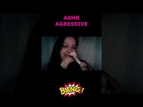 ASMR-SHORTS AGRESSIVE  #rumo2k #shortsvideo #asmr #shortsviral #aggressive #shorts_ #sonsdeboca