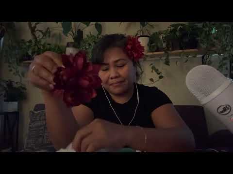 ASMR 1 Hour and 40mins 🌹 FAUX FLOWERS SOUNDS 🌹 #foryou #asmr #asmrvideo #asmrsounds #fordeepsleep