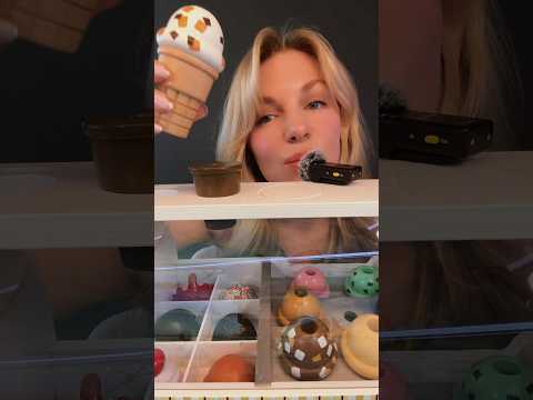 ASMR Wood Tapping Ice Cream Shop Roleplay #asmrwood #asmrroleplay #woodtapping