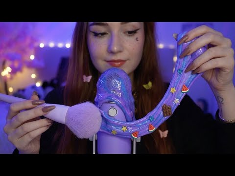 ASMR : Brushing, Slime, Inaudible 🤤