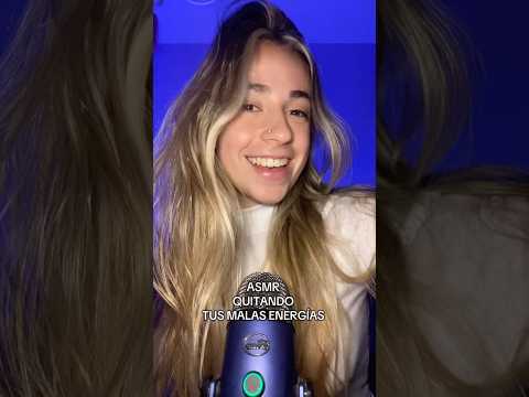 ASMR QUITANDO TUS MALAS ENERGÍAS 🫶🏼 #asmr #tingles #visualtingle #relax