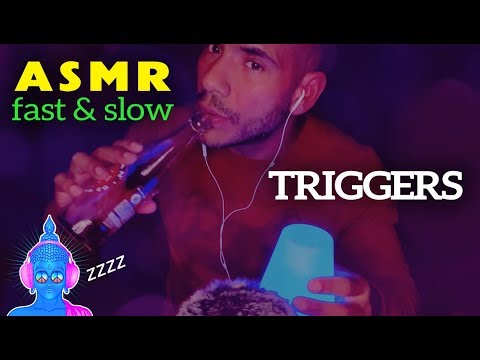 ASMR Fast & Slow ⚡ TRIGGERS to RELAX or SLEEP | Gentle Male Whispered Voice