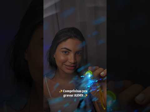 COMPRINHAS PRA FAZER ASMR 🛍🌙💤 #viral #asmrvideo #asmr