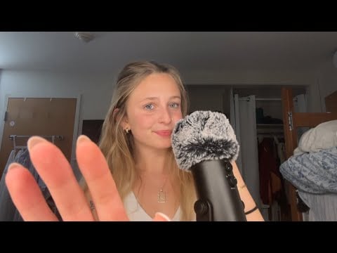 ASMR Hand Movements and Repeating Trigger Words (SkSkSk, Stipple, Snip)