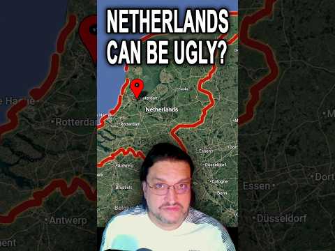 Exploring Netherlands Until it's Ugly | #asmr #googleearth #netherlands  #googleearthexploration