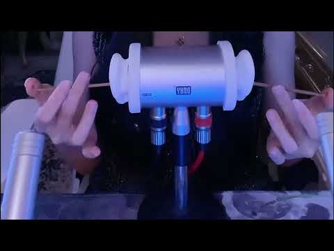 Ear Cleaning ASMR: Goose Feather, Cotton Swabs & Tingly Sounds for Deep Sleep (No Talking)