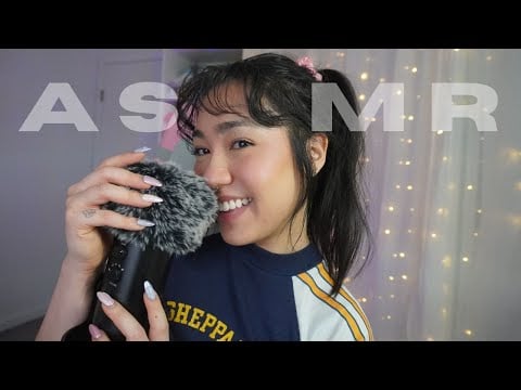 FAST ASMR to bring back your TINGLES ✨ (energy rain, mouth sounds, drawing on your face)