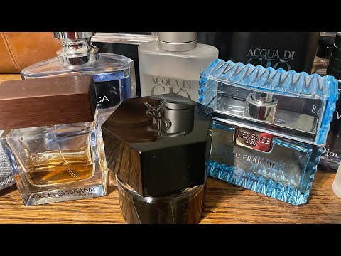 ASMR Cologne Collection Tapping Whispering and Liquid Shaking