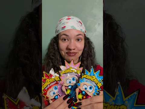 Poppy Pop Rocks to sizzle your sizzlers… whatever that means #asmr #eating