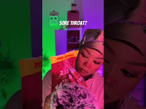 ASMR For People With Sore Throats 😆 #asmr #shorts