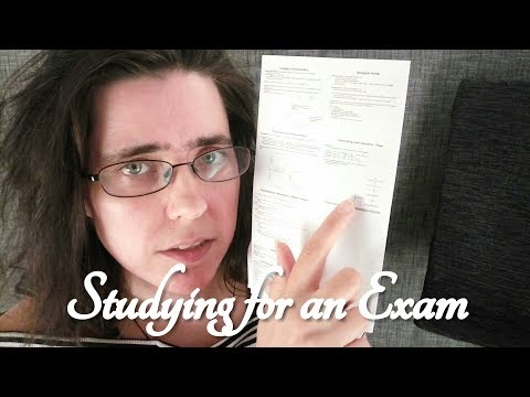 ASMR Exam Preparation (Reading an Ecology Study Guide) ☀365 Days of ASMR☀