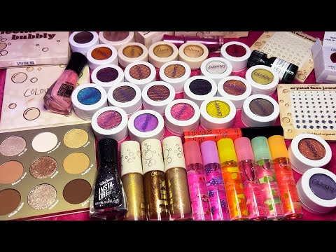 ASMR Huge Makeup Haul (Whispered)