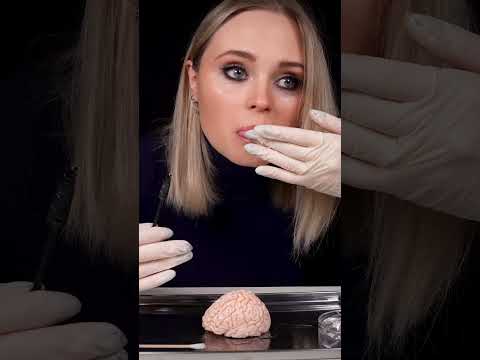 #ASMR | Mad scientist SCRATCHES your BRAIN 🧠 #halloweenasmr #asmrbrainscratching #asmrbrain