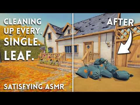ASMR 🍂 Cleaning Up One Leaf at a Time 🍂 Leaf it Alone