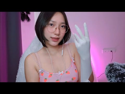 Latex Gloves & Mouth sounds ASMR