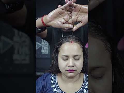 Indian Girls ASMR Head Massage For Better Relaxation #shorts