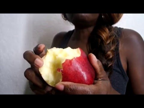 EATING APPLE {ASMR} | Spirit Payton