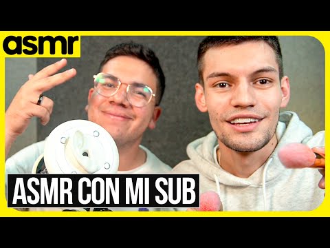 ASMR con mi suscriptor vídeo para dormir ASMR español