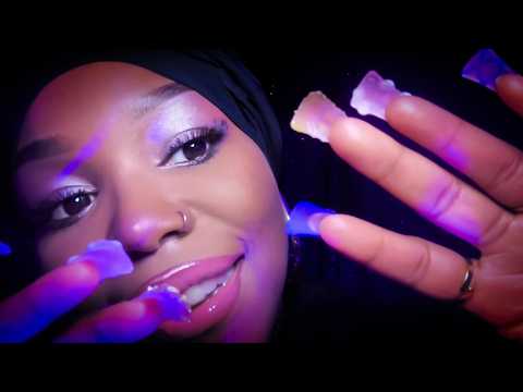 ASMR Up Close Camera Tapping And Whispers (lofi triggers)