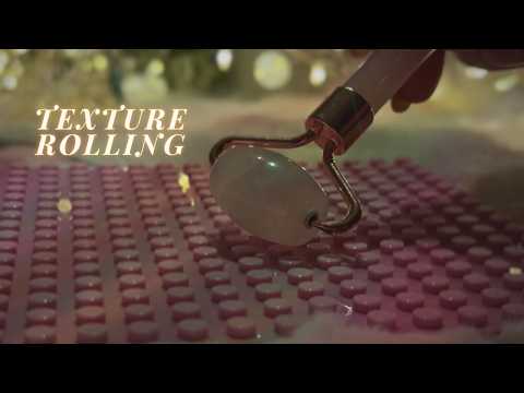ASMR Textured Rolling Sounds🛼 Gentle & Immersive💫 (with BGM)