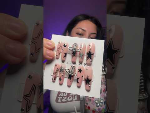 Apply my press on nails with me!!! #asmr #asmrjade #tingles #asmrsounds #grwm #pressonnails