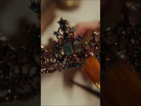 Sultana’s crown 👑 ASMR #asmr #asmrjewelry #asmrlove #satisfying #magnificentcentury #tingles