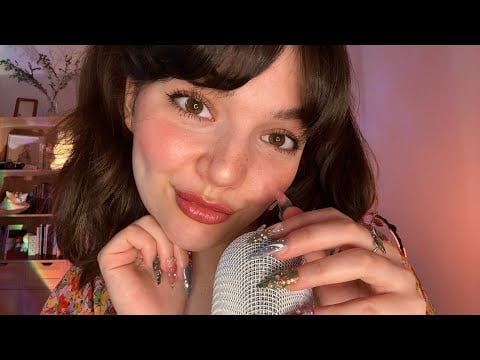 Up Close Fast and Aggressive ASMR ( Whispers, Tapping, Mouth Sounds, Hand Sounds, + )