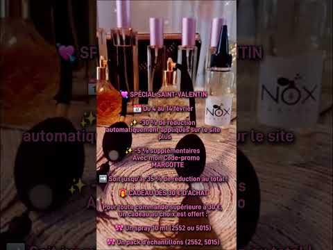 💘 SPÉCIAL SAINT-VALENTIN📅 Du 4 au 14 février✨ -35 % de réduction.Code-promo  MARGOTTE