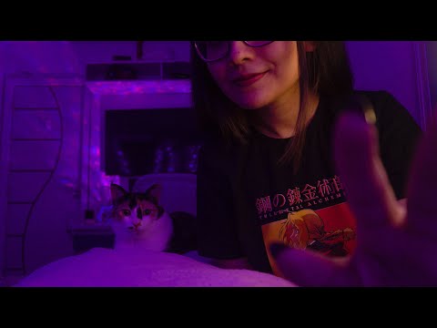 ASMR | massagem + som de chuva ☔️