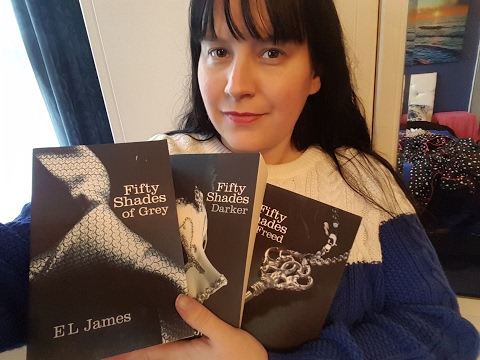 Asmr - 50 shades of grey book series Inaudible whispering / tracing & CONTEST! Happy Valentines Day