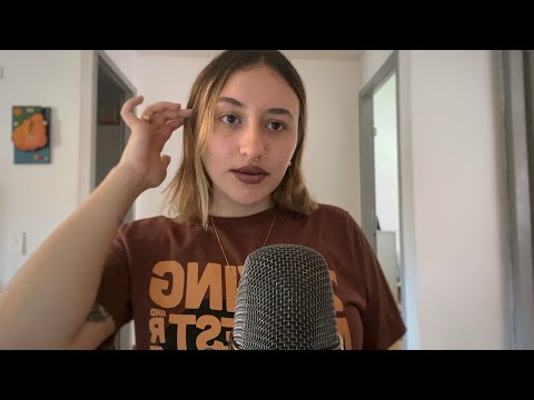 ASMR palabras detonantes rápidas, mouth sounds y visuales 