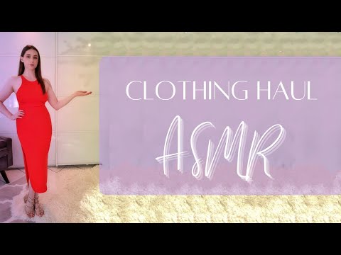 [ASMR] Try On Clothing Haul - Mango, Tommy Hilfiger - Soft Spoken ASMR