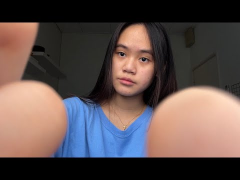 ASMR tapping on your face ( lofi )