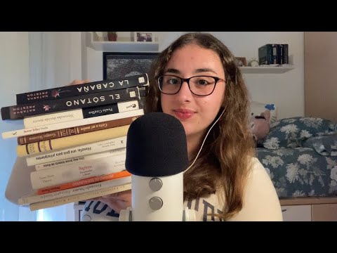 Book Collection and Soft Spoken (Talking, Tapping, Pages Turning)📖
